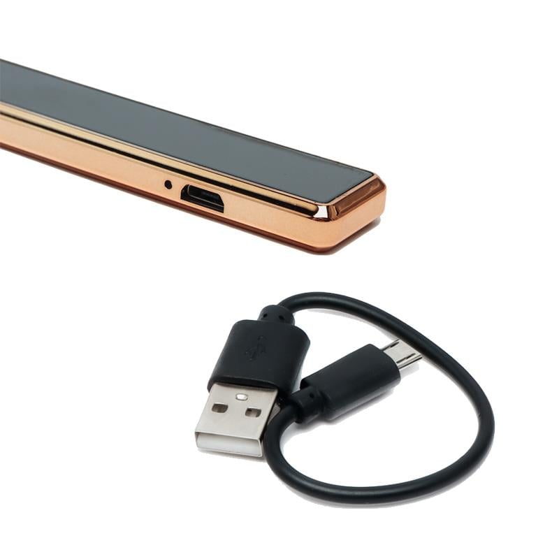 MT-512 Metal Slim Şarjlı Metal Çakmak