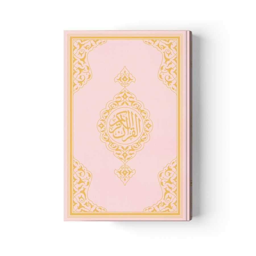 Orta Boy Kur'an-ı Kerim Yeni Cilt (Pembe, Mühürlü)