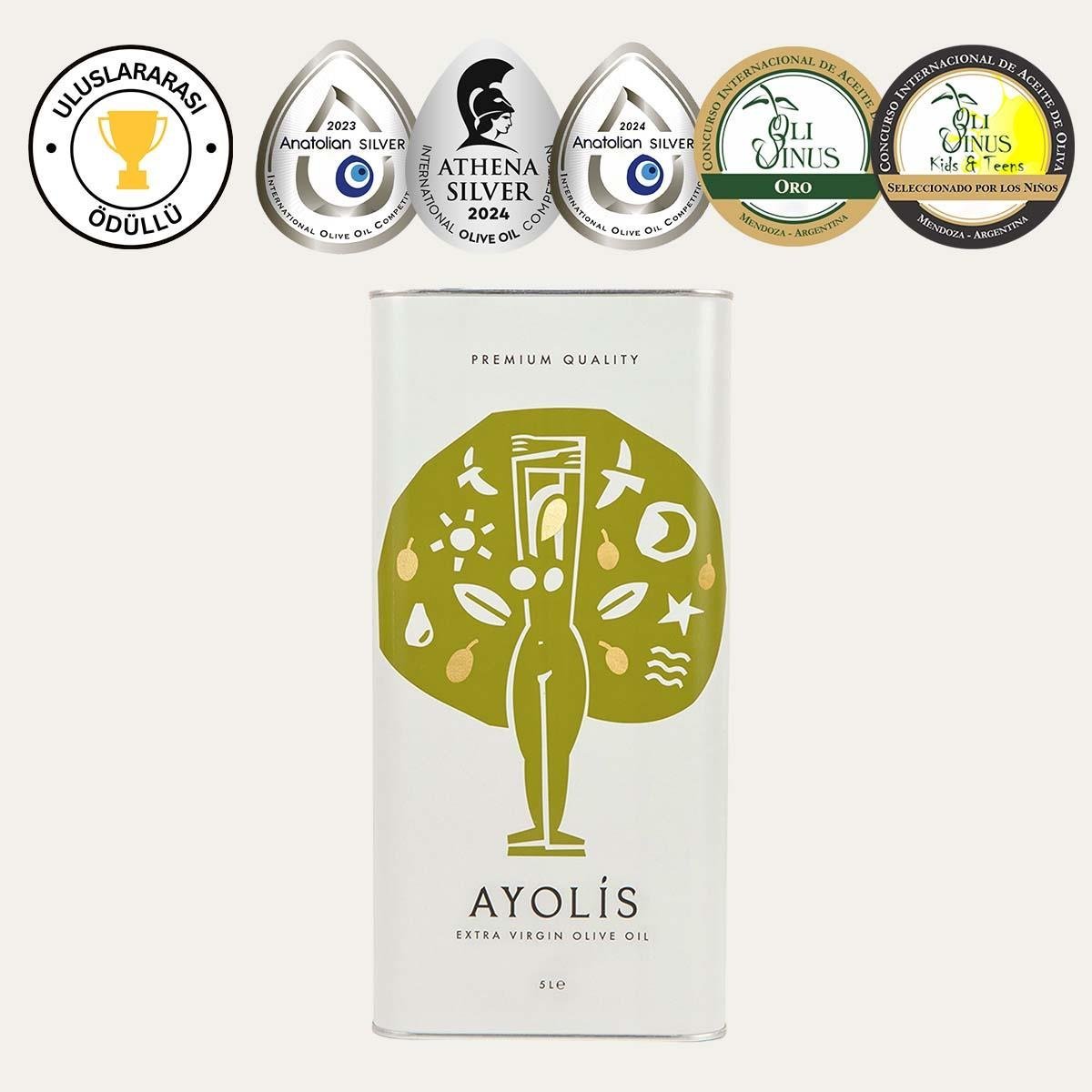 Ayolis Early Harvest Cold Pressed Premium EVOO 5 L