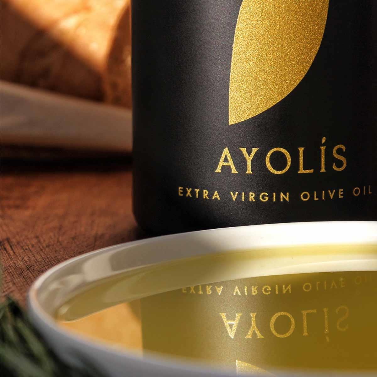 Ayolis Premium Gourmet EVOO 500 Ml Memecik Award Winning High Phenolic Early Harvest Cold Pressed
