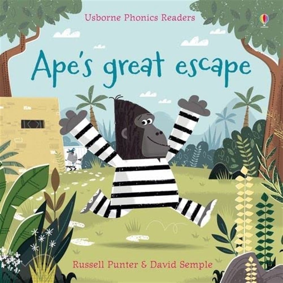 APE S GREAT ESCAPE - USBORNE PHONICS READERS