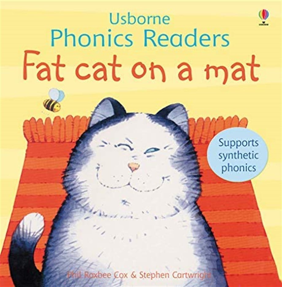 FAT CAT ON A MAT - USBORNE PHONICS READERS