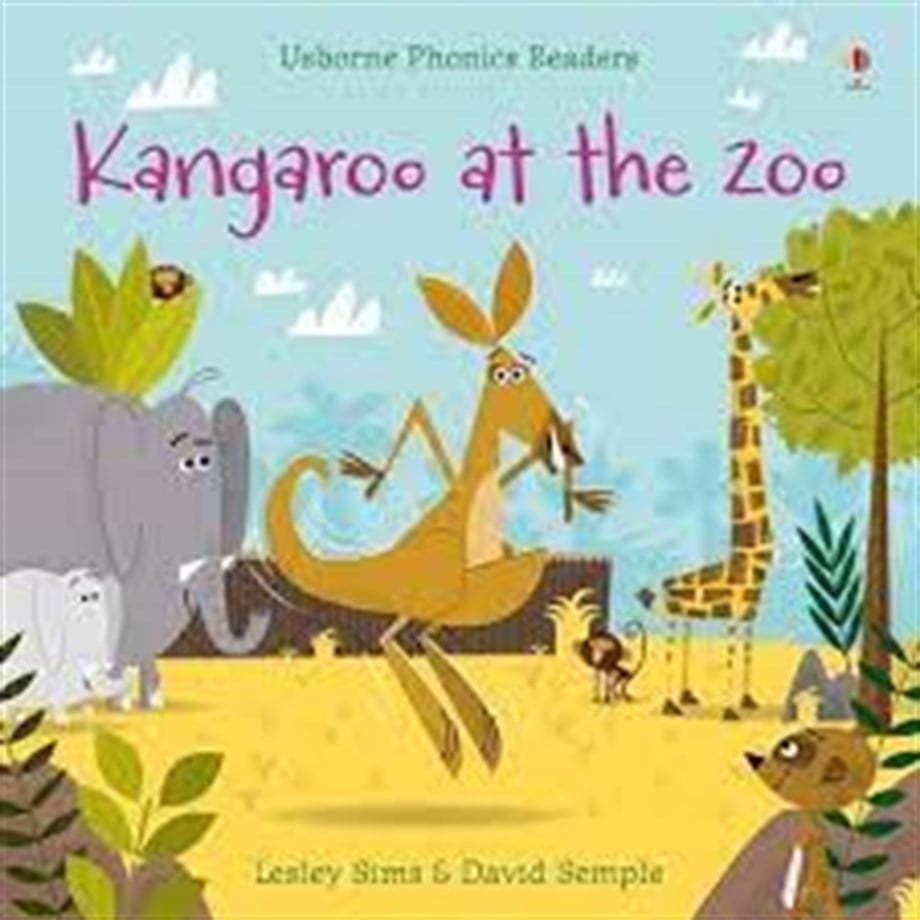 KANGAROO AT THE ZOO - USBORNE PHONICS READERS