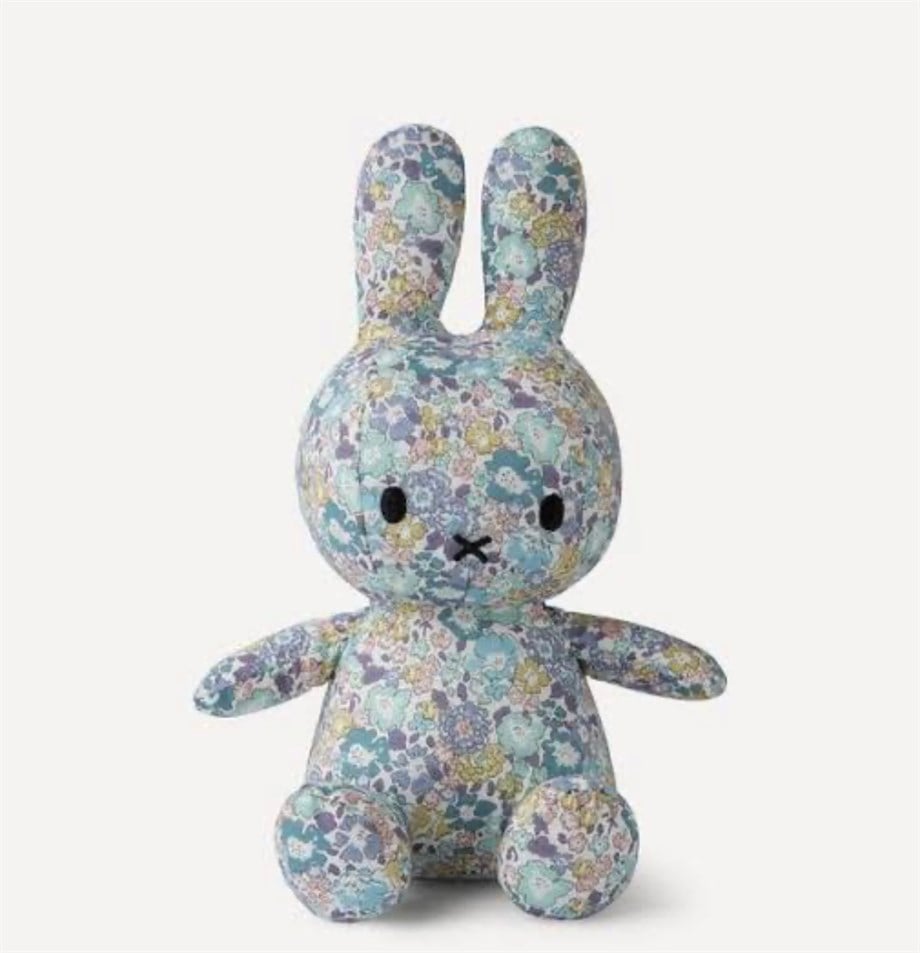 Katie-Millie Print Miffy Yumuşak Oyuncak (Mavi)