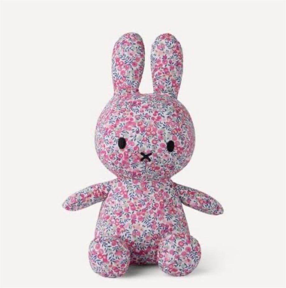 Katie-Millie Print Miffy Yumuşak Oyuncak (Pembe)