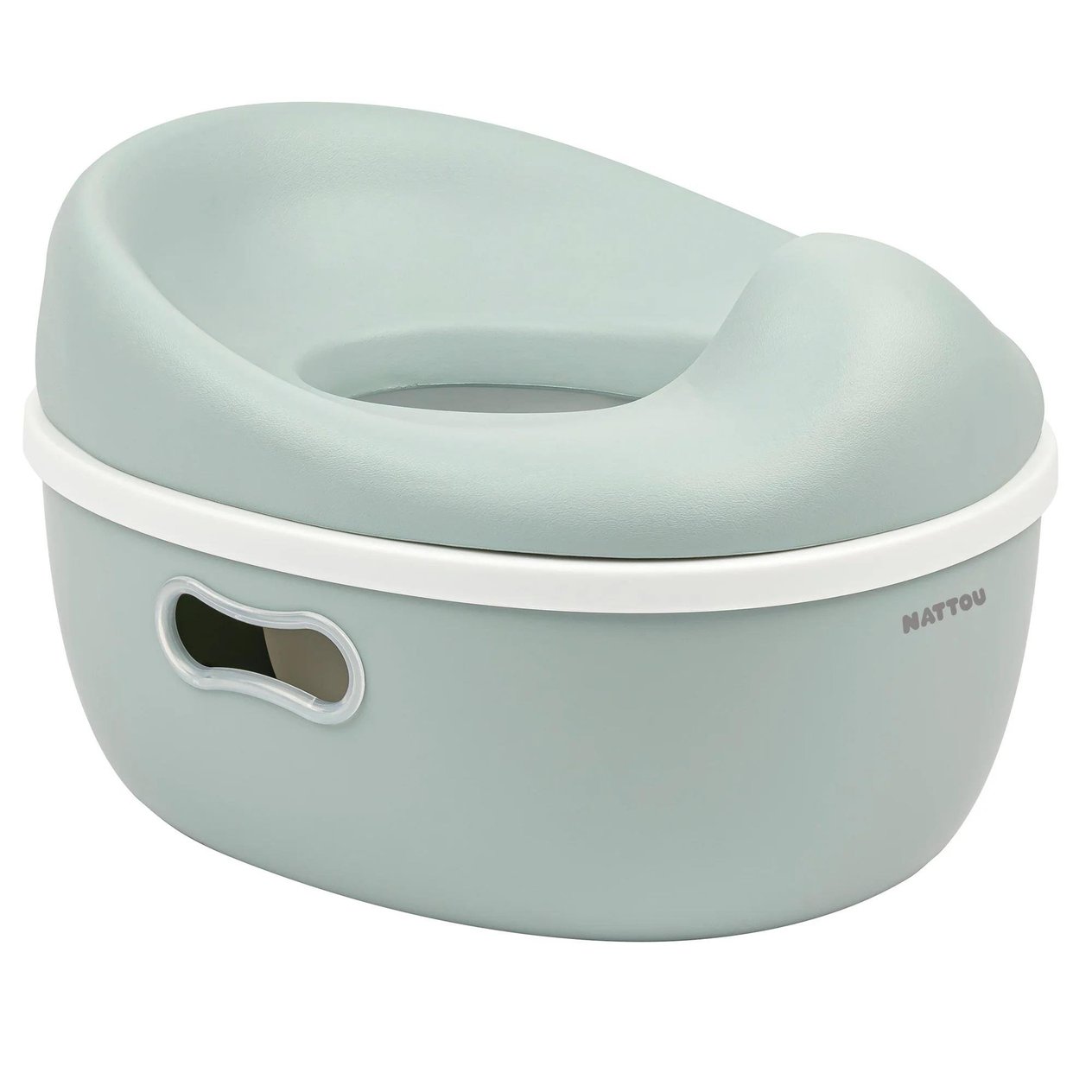 NattouNattou Potty Care 3 in 1 Lazımlık - Oturak Ve Tuvalet Adaptörü Yeşil