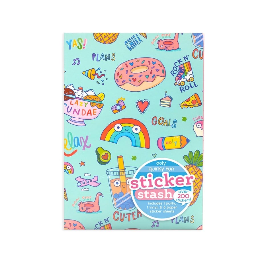 Ooly Çıkartma Seti Quirky Fun