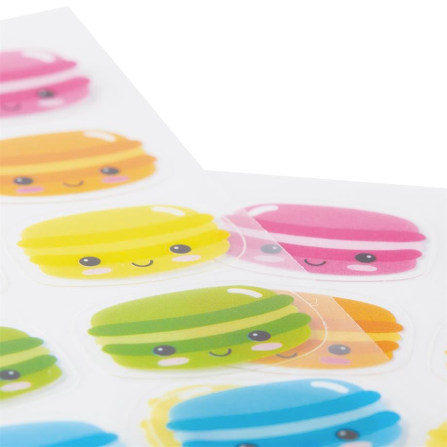 OolyOoly Stickville Çıkartmalar - Happy Macarons