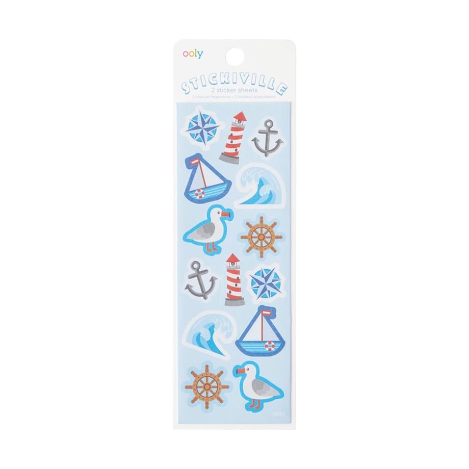 OolyOoly Stickville Çıkartmalar - Nautical