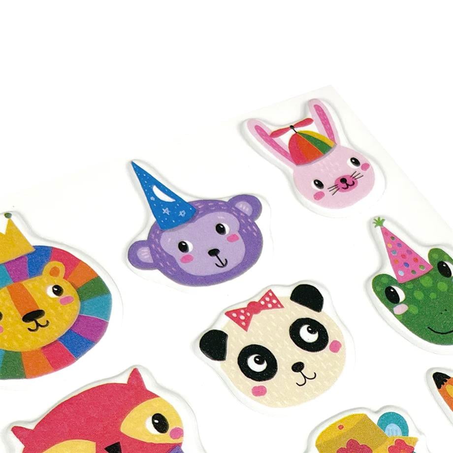 OolyOoly Stickville Çıkartmalar - Party Animals