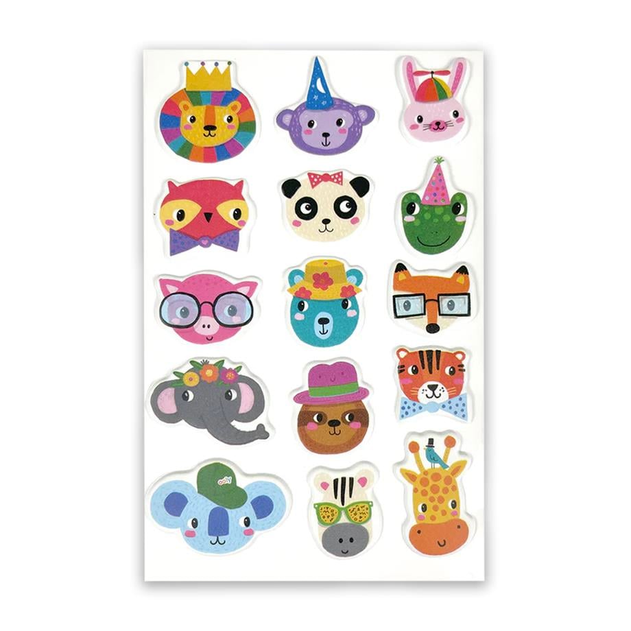 OolyOoly Stickville Çıkartmalar - Party Animals