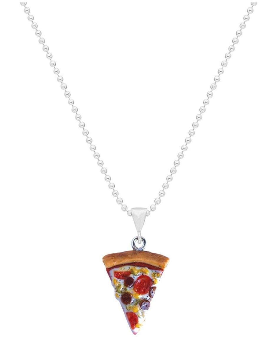 Tres Jolie LollieTres Jolie Lollie Pizza Kolye Çok Renkli