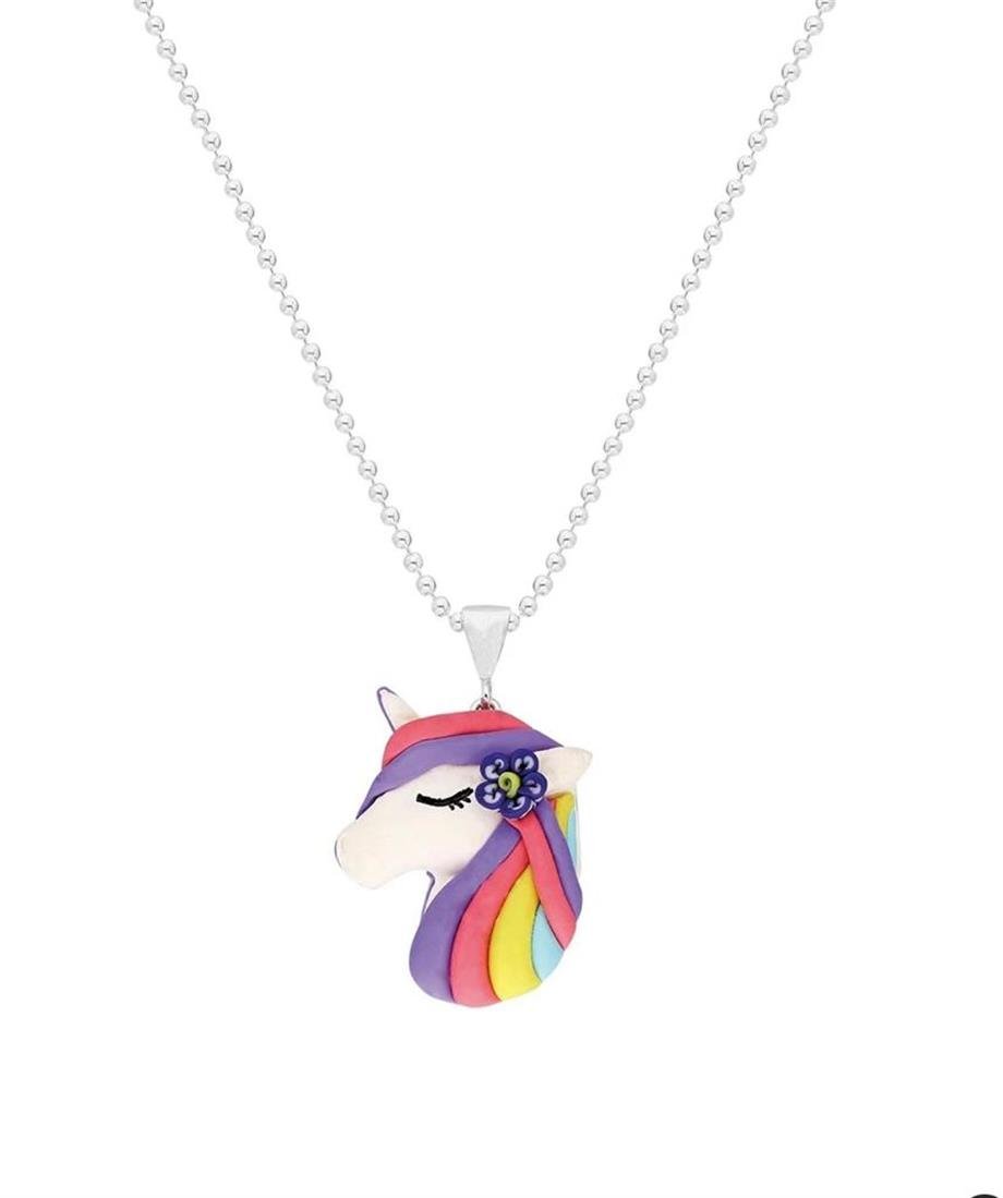 Tres Jolie LollieTres Jolie Lollie Unicorn Kolye Çok Renkli