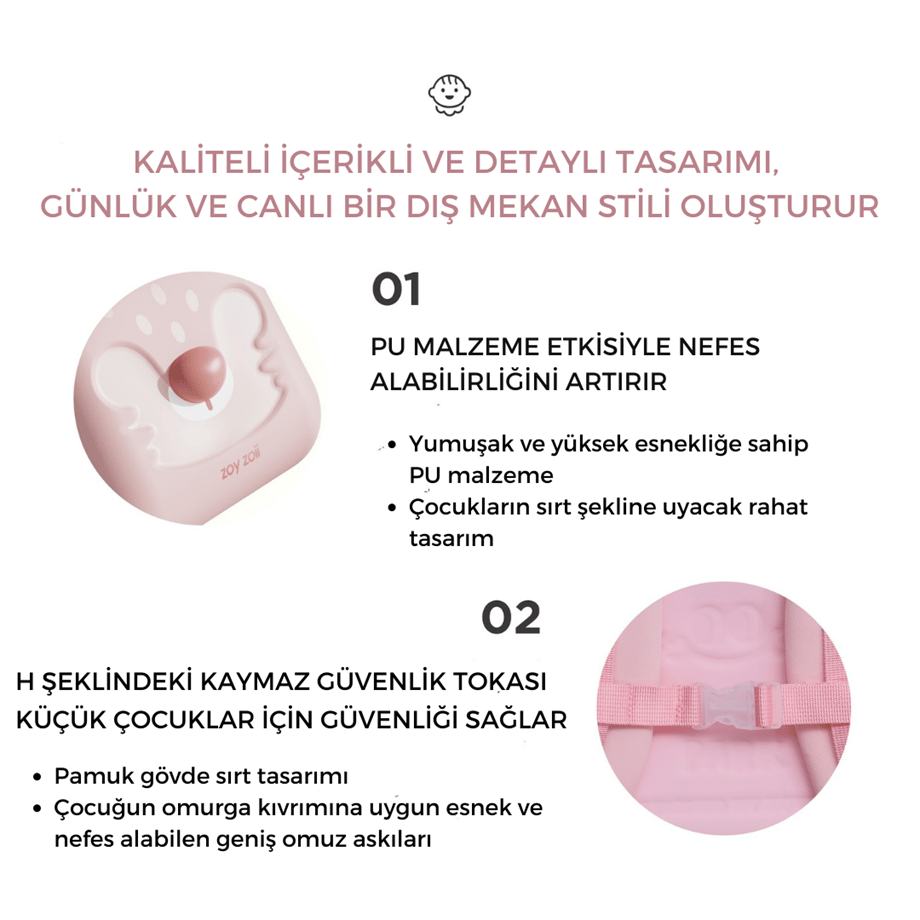 ZoyZoiiZOYZOII Donut Serisi Shiny Angel Sırt Çantası 