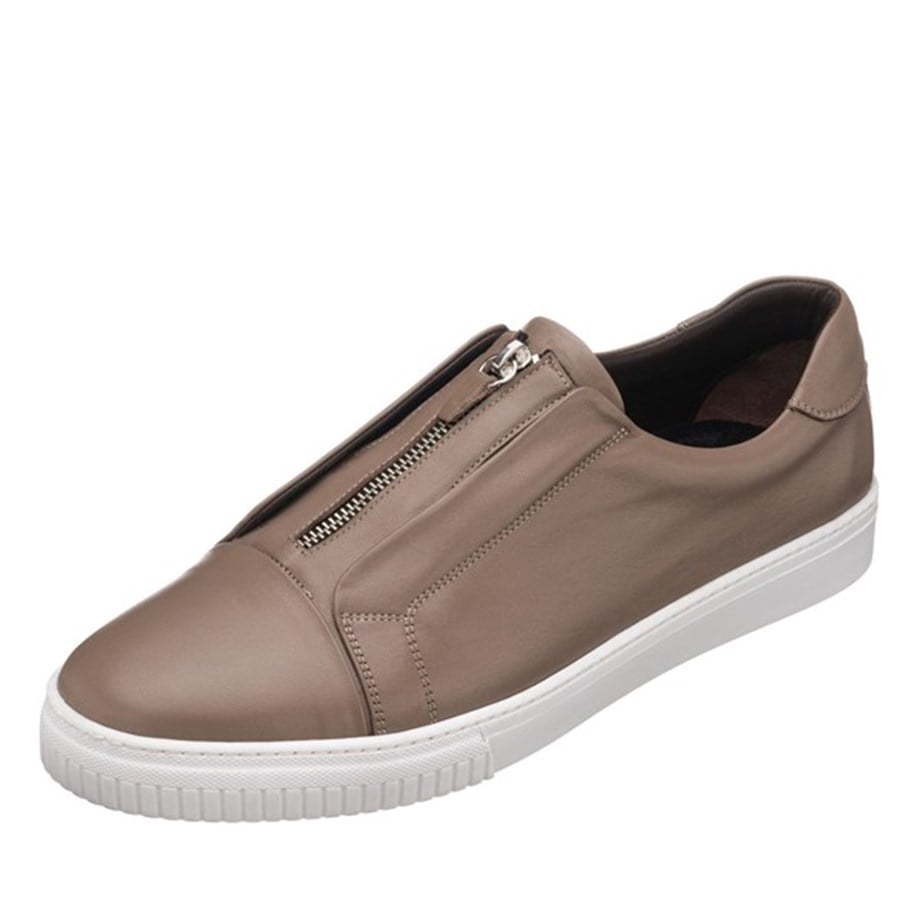 USYUSUF-01 Mink Leather Large Size Casual New Season Wide Form VIP Men's Sneakers 