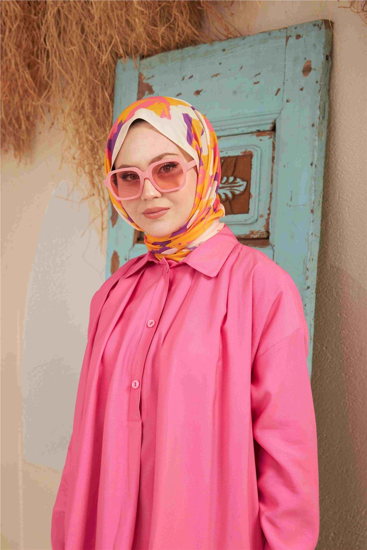Comfort Arya Şal Kırmızı Menekşe 3028-16