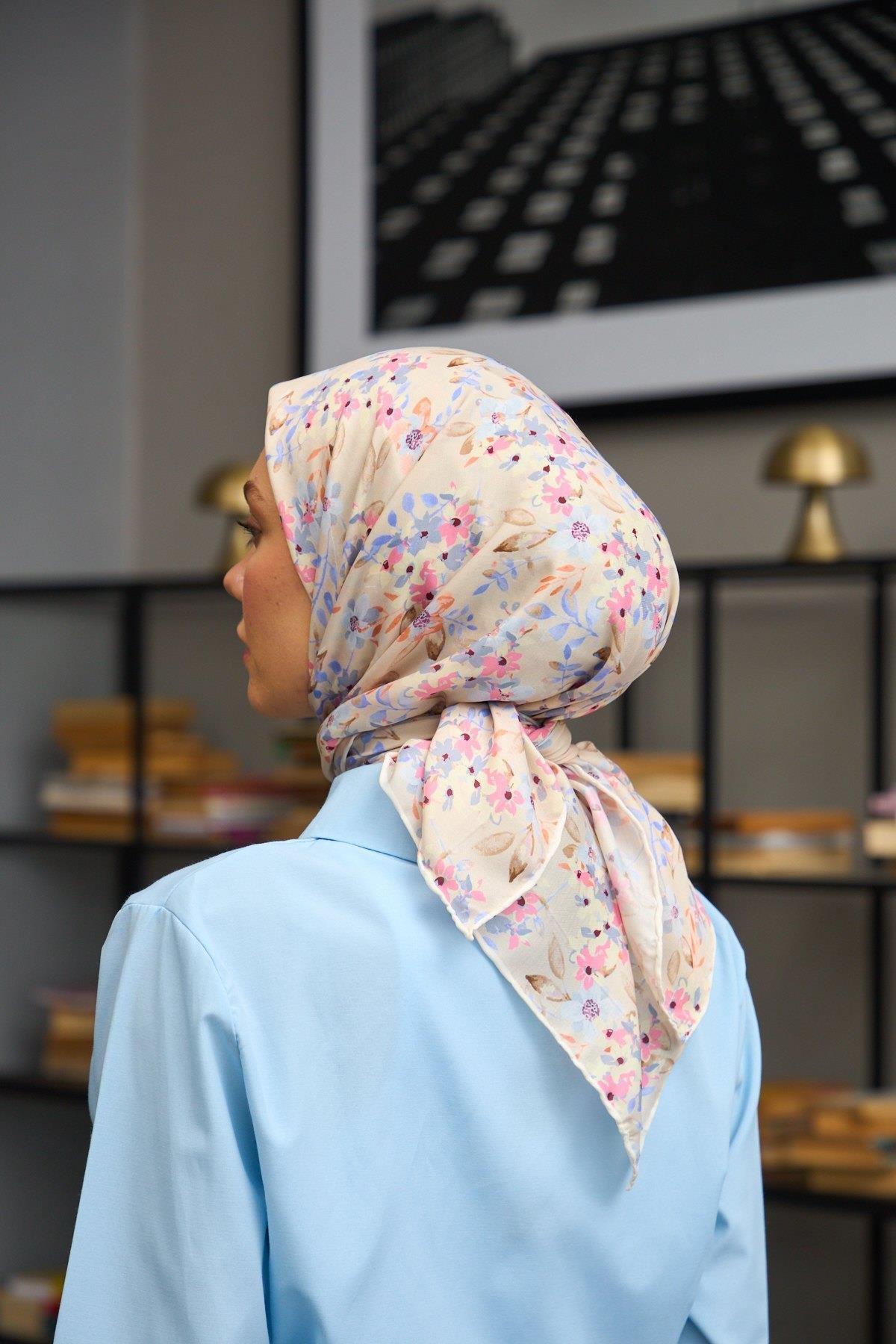 Harmony Collection Soft Eşarp Şeftali Sarısı 1177-04