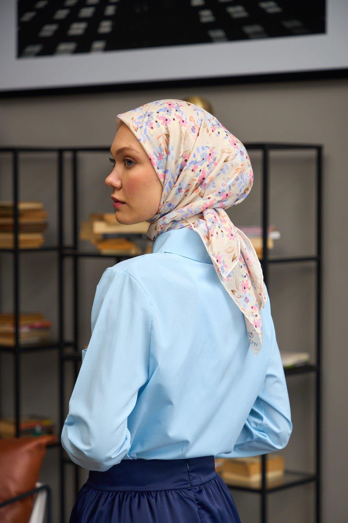 Harmony Collection Soft Eşarp Şeftali Sarısı 1177-04