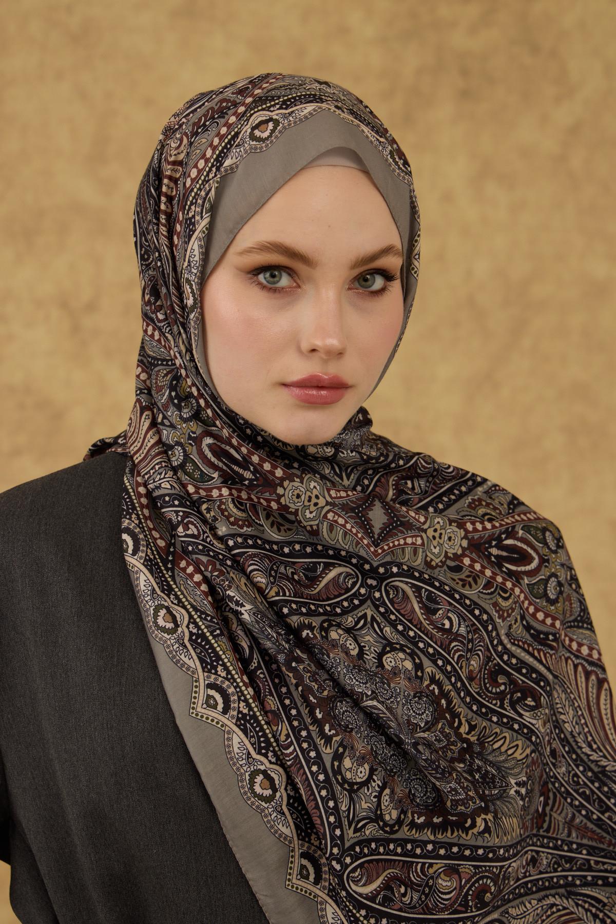 İpekhan Soft Şal Vizon 3052-18