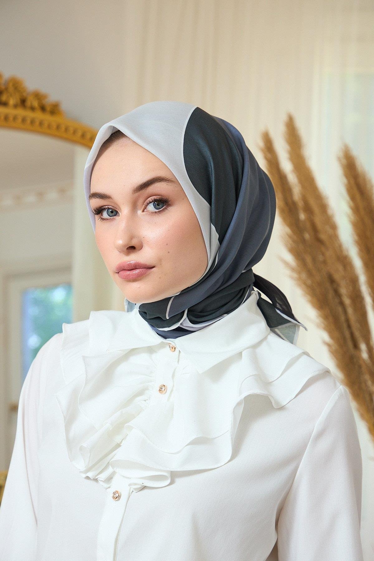 Yaz Işıltısı Koleksiyonu Soft Eşarp Antrasit  1190-02