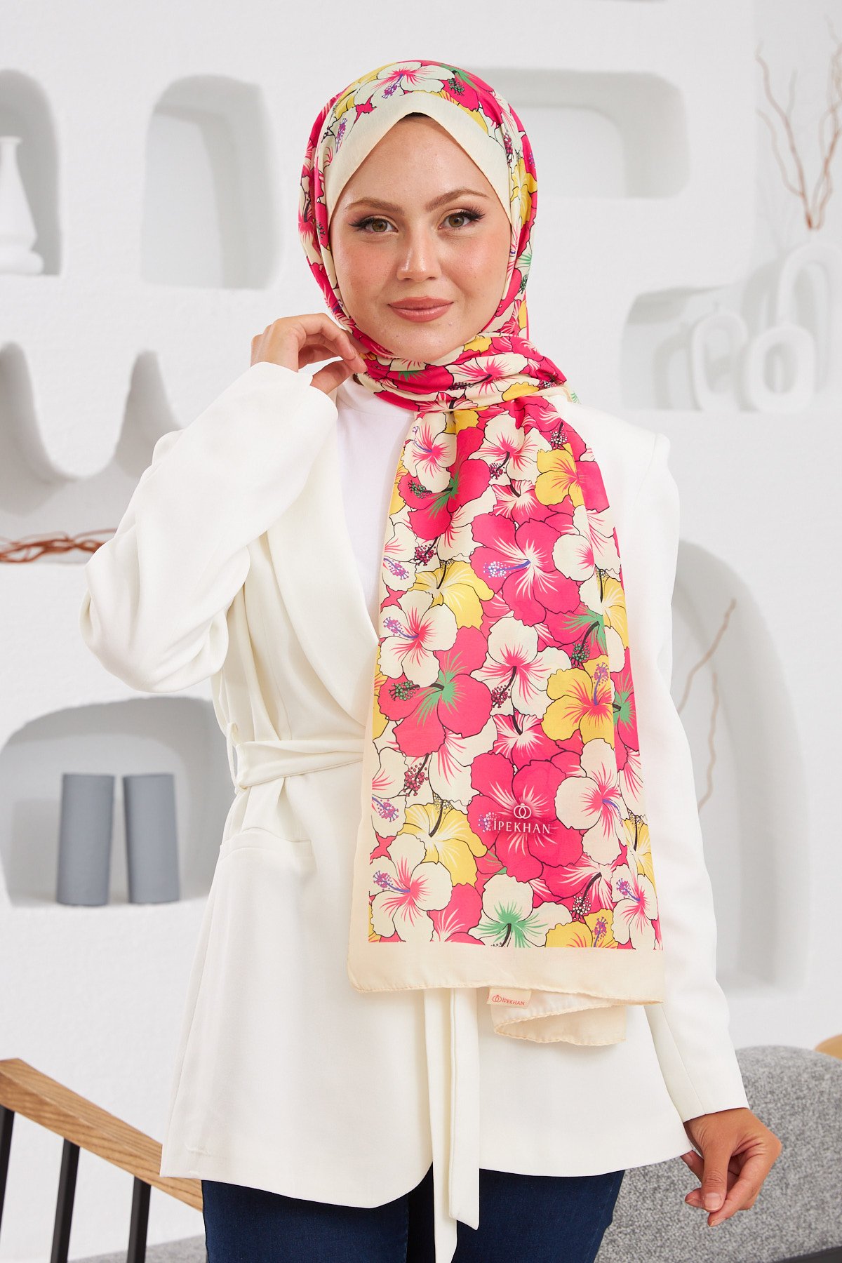Nature Gardenya Soft Şal Buğday Sarı 3034-06