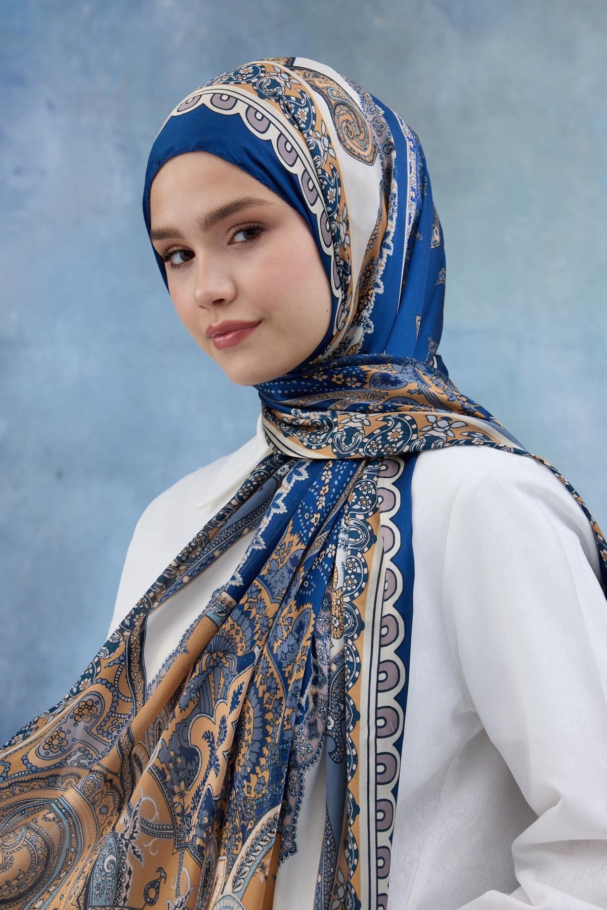Saks Hint Vual Şal -  5006-07