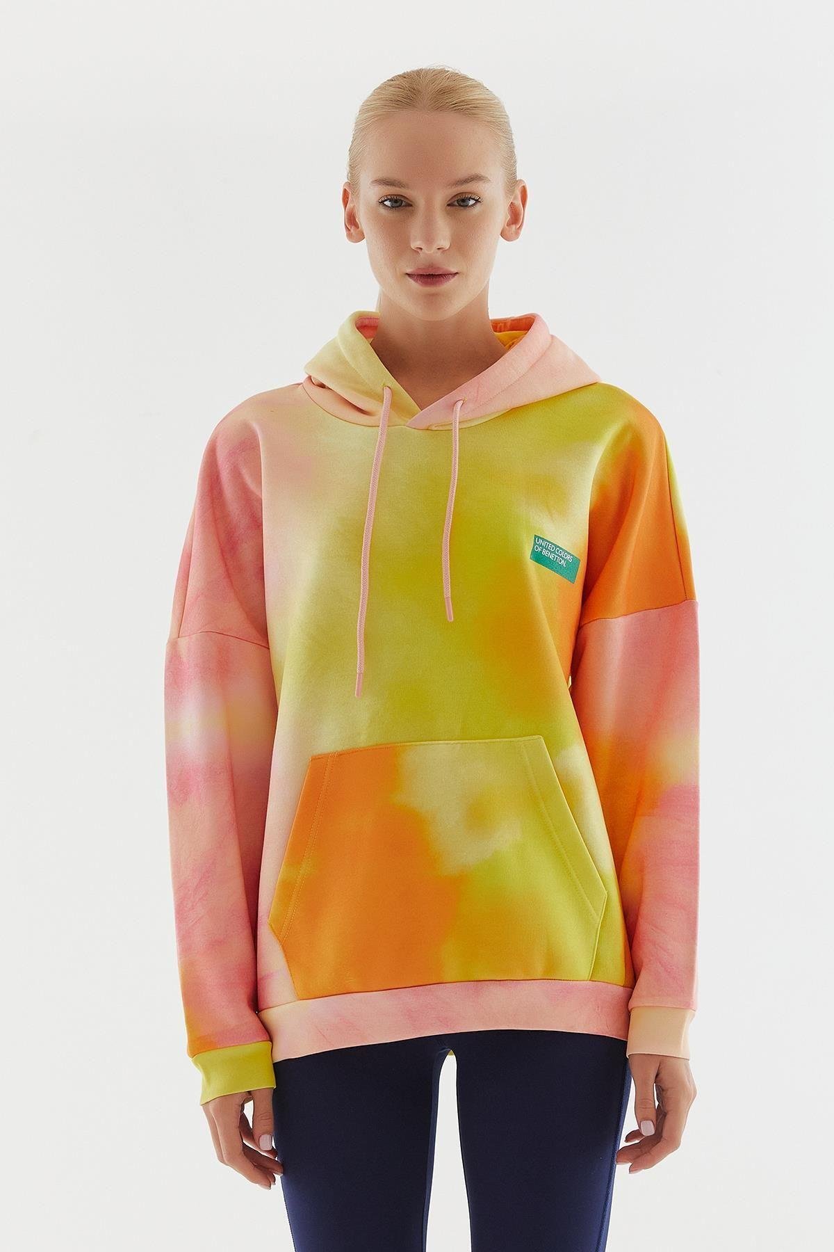 BENETTON BNT-W20701 Sweatshirt Sweatshirt Modeli Sweatshirt