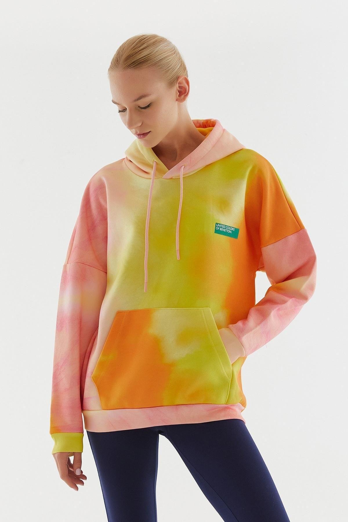 BENETTON BNT-W20701 Sweatshirt Sweatshirt Modeli Sweatshirt