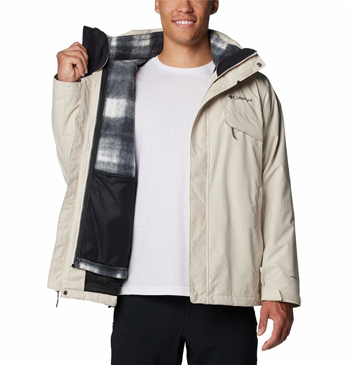COLUMBIA Bugaboo III Fleece Interchange Erkek 3 in 1 Mont Ceket Mont Modeli ERKEK