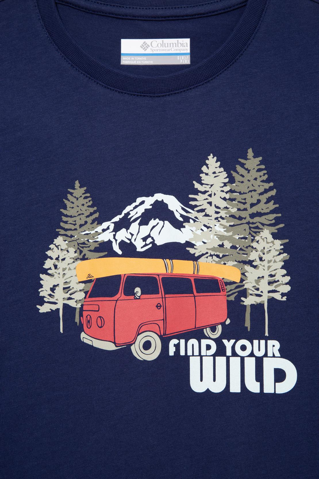 COLUMBIA CS0267 CSC Y VAN LIFE SS TEE