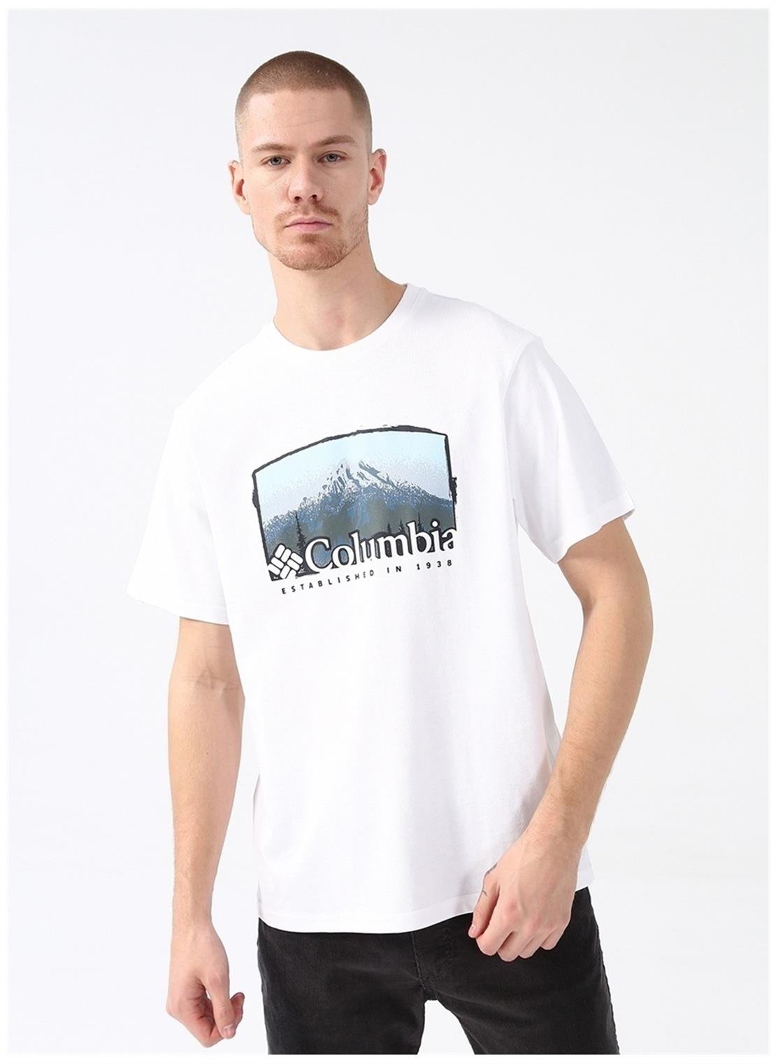 COLUMBIA CS0290 CSC M FOGGY HAVEN SS TEE