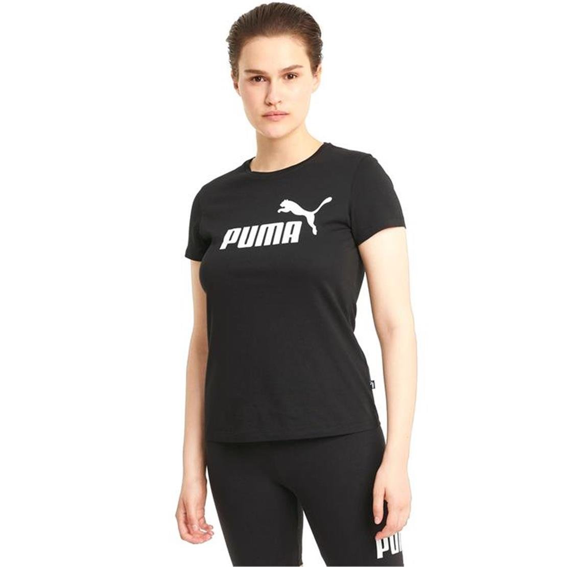 PUMA ESS Logo Tee Puma Black