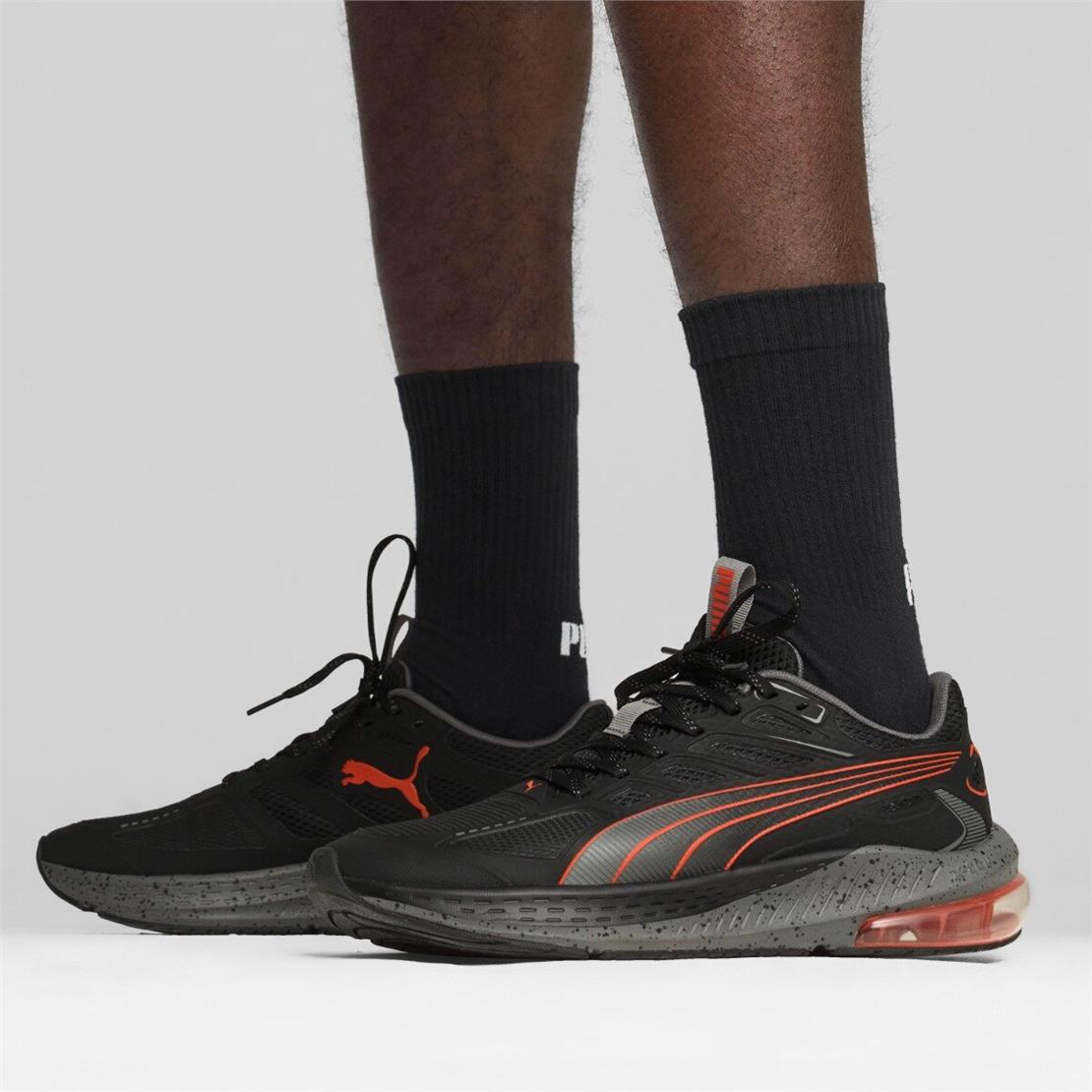 PUMA X-Cell Lightspeed-PUMA Black-Redmazing Koşu Ayakkabısı Modeli 
