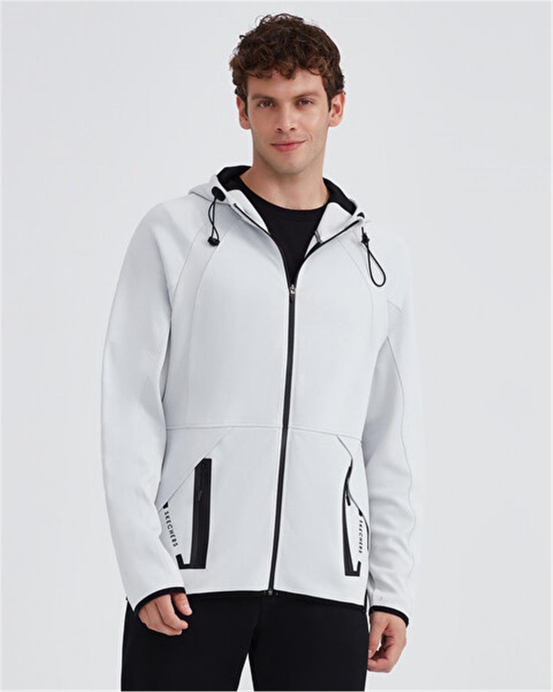 SKECHERS M 2XI-Lock Full Zip Hoodie Sweatshirt