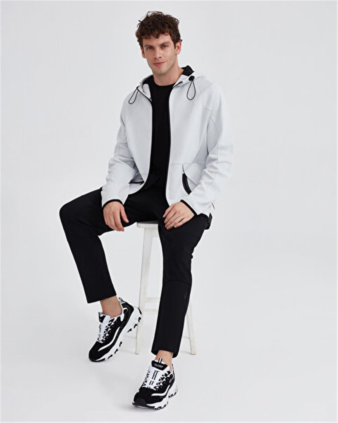 SKECHERS M 2XI-Lock Full Zip Hoodie Sweatshirt