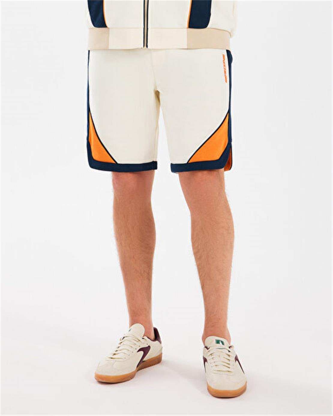 SKECHERS M Diagonal Lw Fleece Sweatshort Sweatshirt Modeli ERKEK
