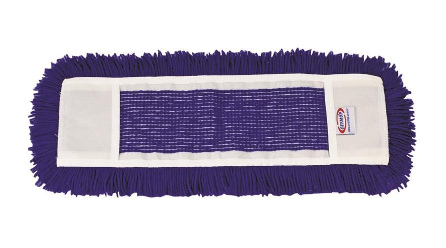 Ceymop Nemli Mop Yedeği Orlon Zincirdikiş Mavi 50cm