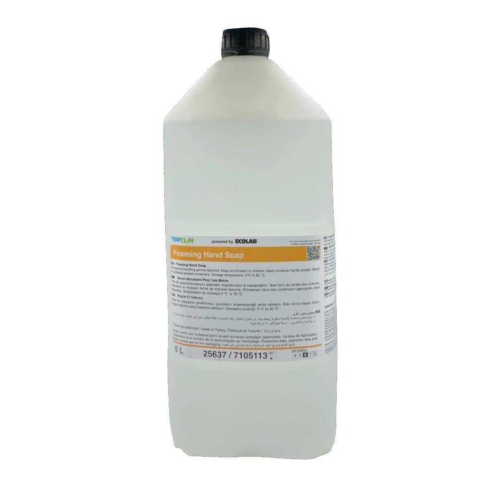 Ecolab TopClin Foaming Hand Soap Köpük Sabun 5 Kg