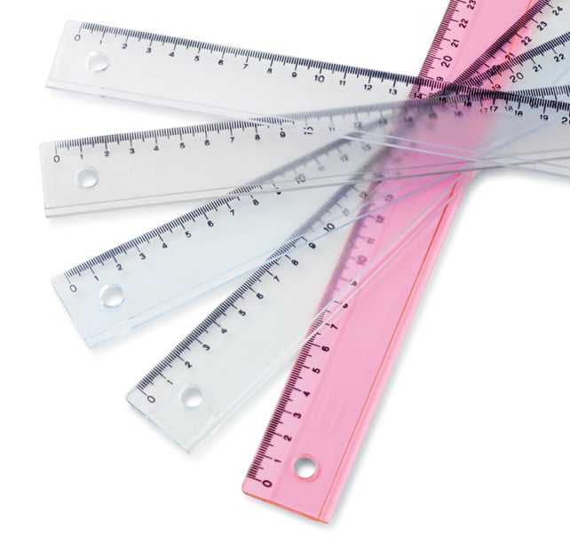 Mas 2230 Plastik Cetvel 30 cm 