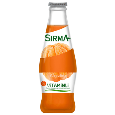 SırmaSırma Mandalinalı Soda 24'lü
