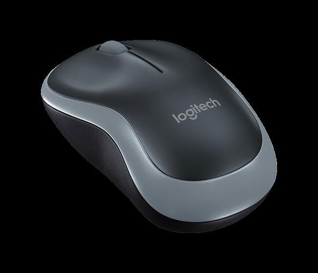 LOGITECH M185 NANO MOUSE KABLOSUZ SWIFT GREY 910-002235
