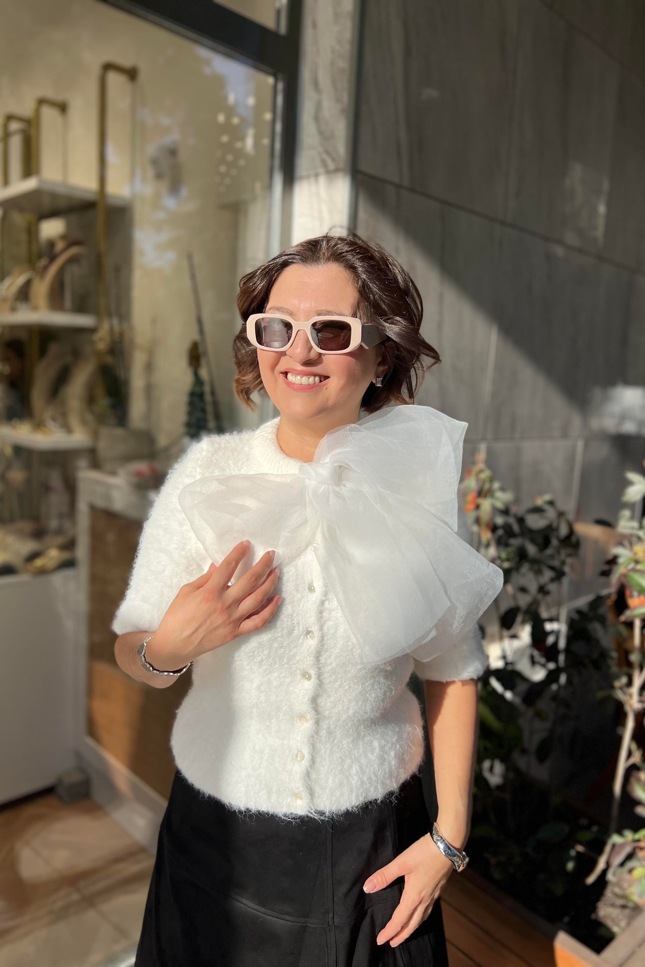 KUMAŞ BAĞLAMALI DÜĞMELİ HIRKA