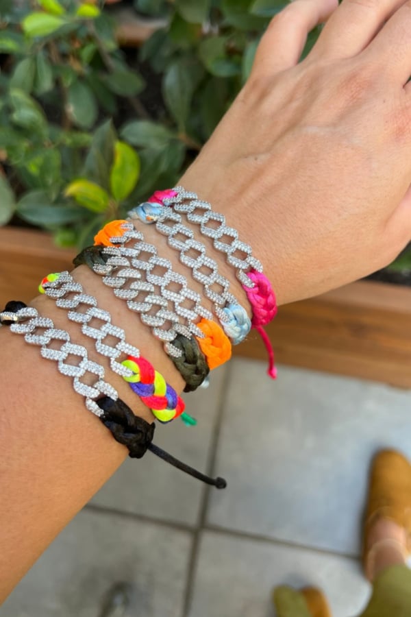 NEON İP HALHAL BİLEKLİK