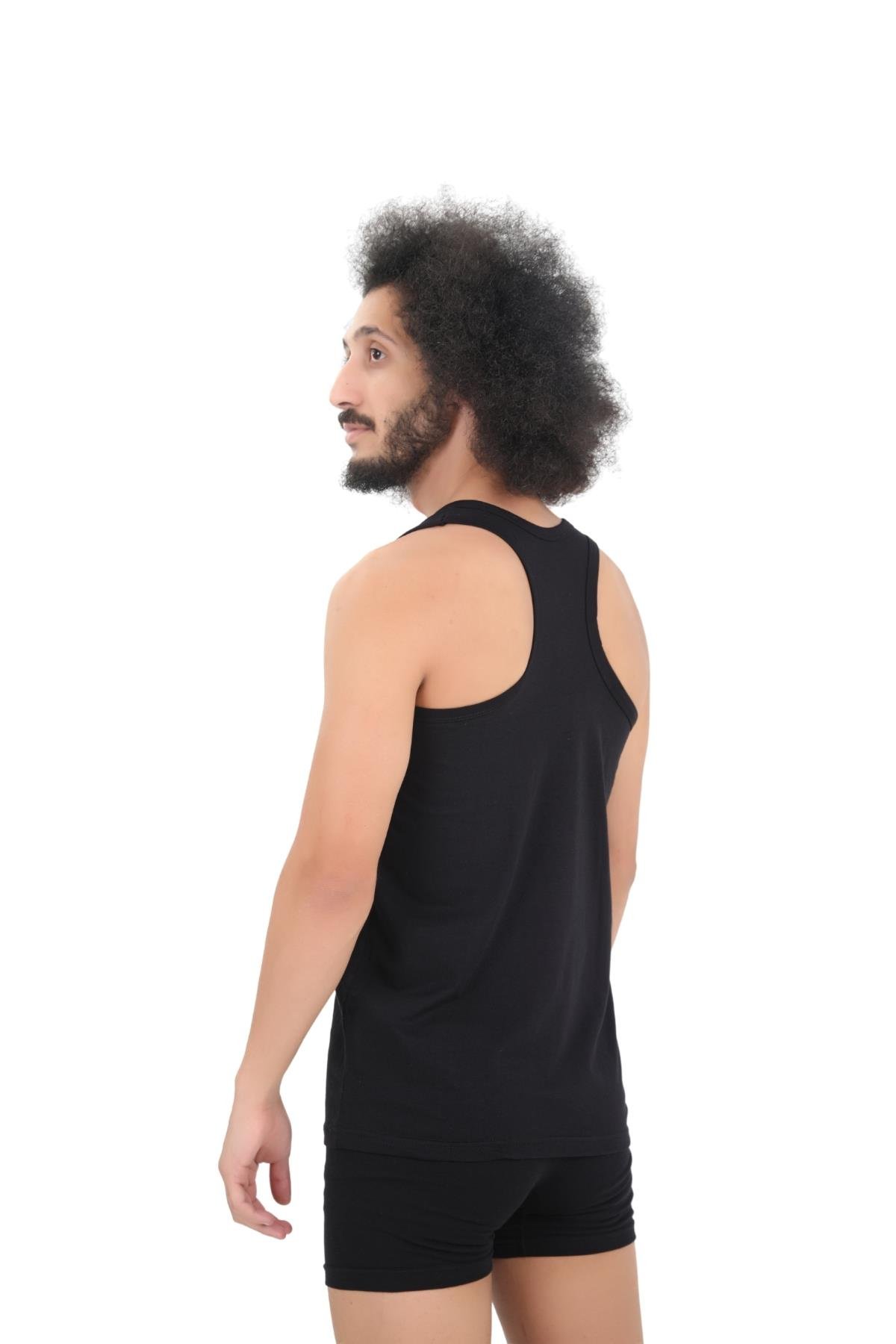 Erkek Full Likralı Rambo Sporcu Atlet