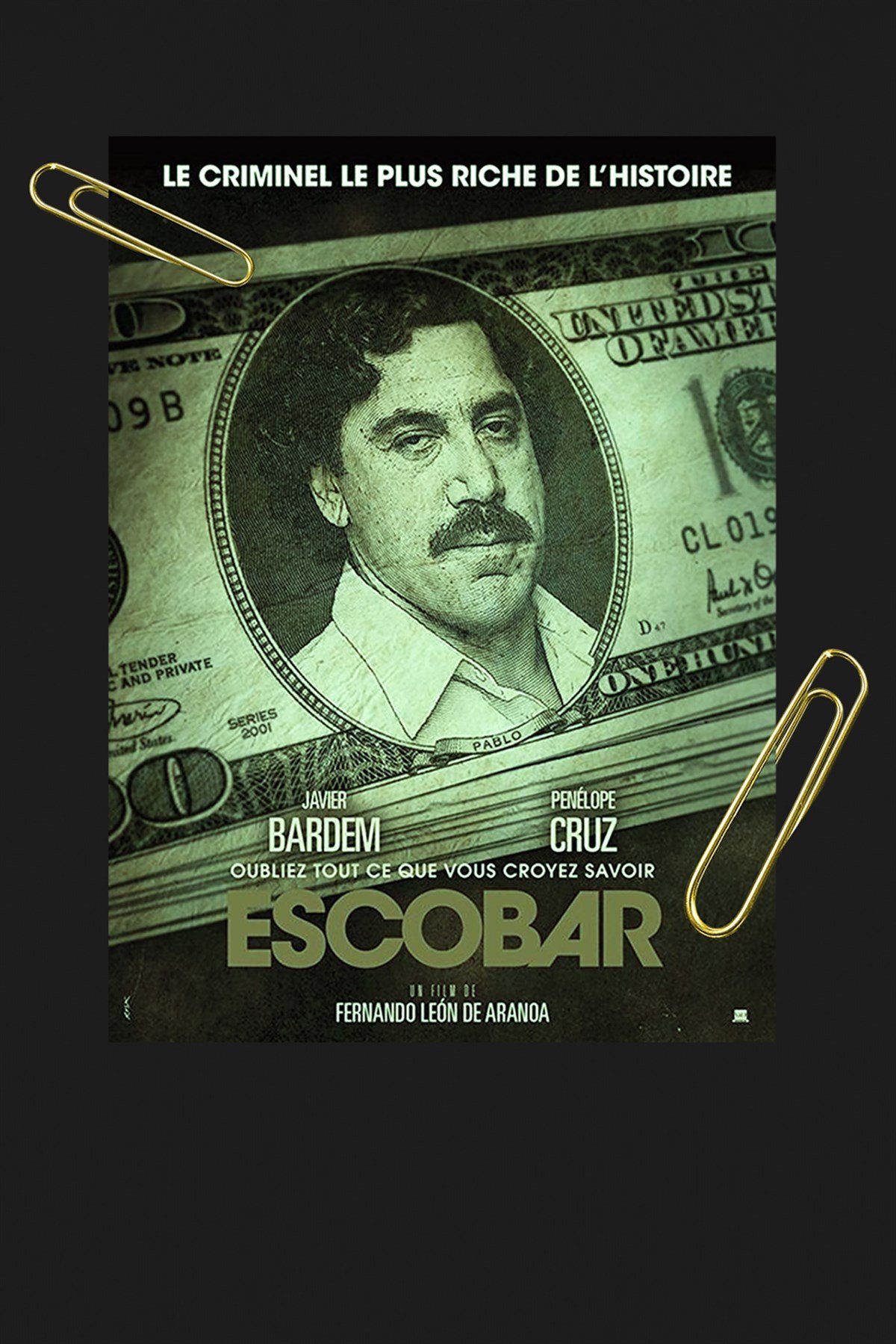 PRINTED 'ESCOBAR' tshirt
