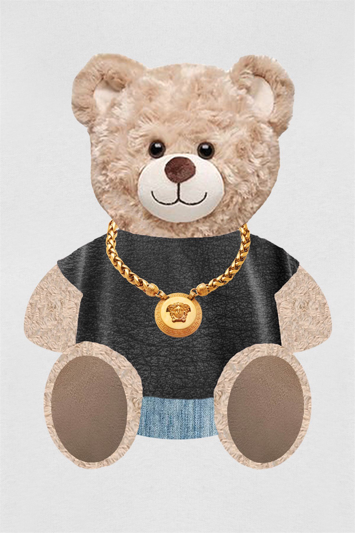 PRINTED TEDDY BEAR hoodie
