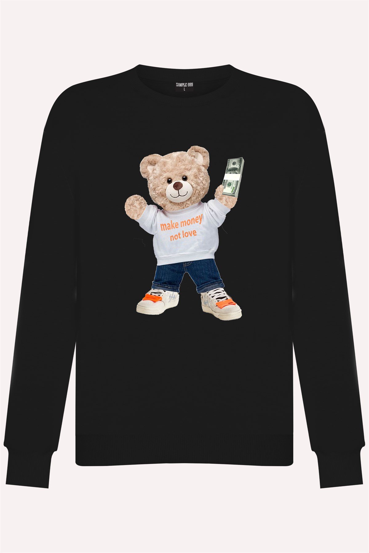 PRINTED TEDDY BEAR sweatshirt