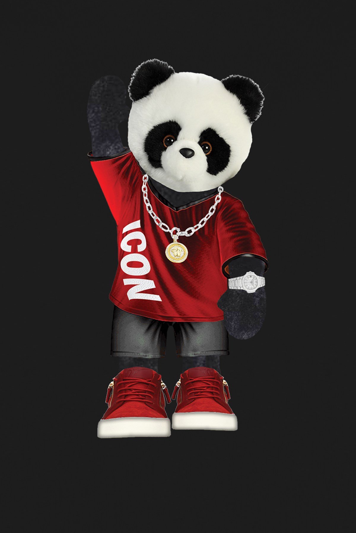 PRINTED TEDDY BEAR tshirt