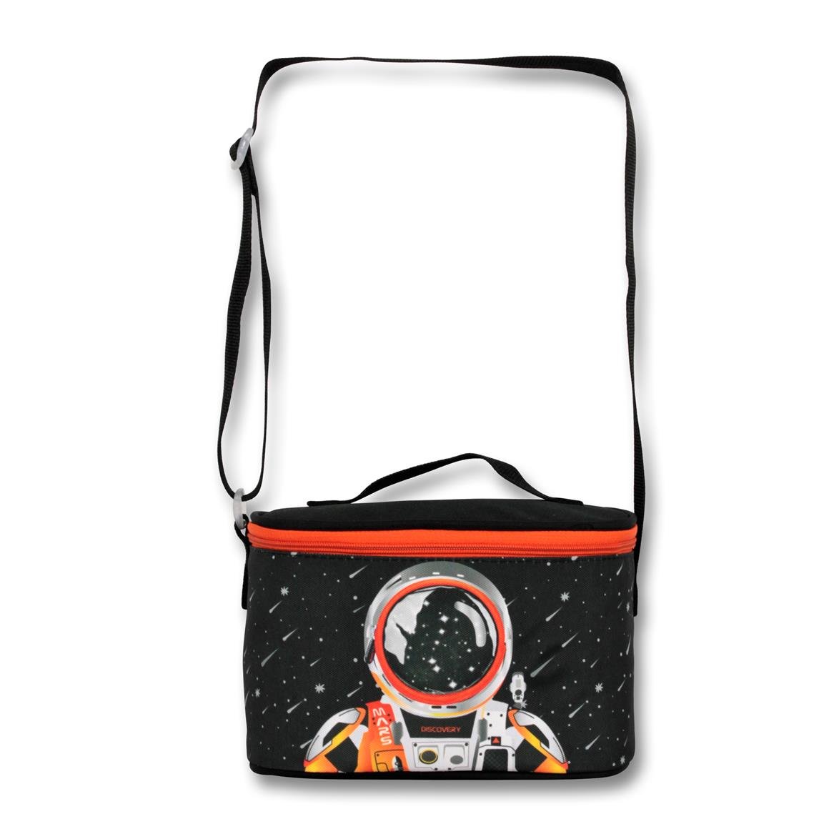 Famebag-Ümit Çanta Lisanslı Erkek Astronot Okul Sırt Çantası -Beslenme Ve Kalemlik çantası Seti
