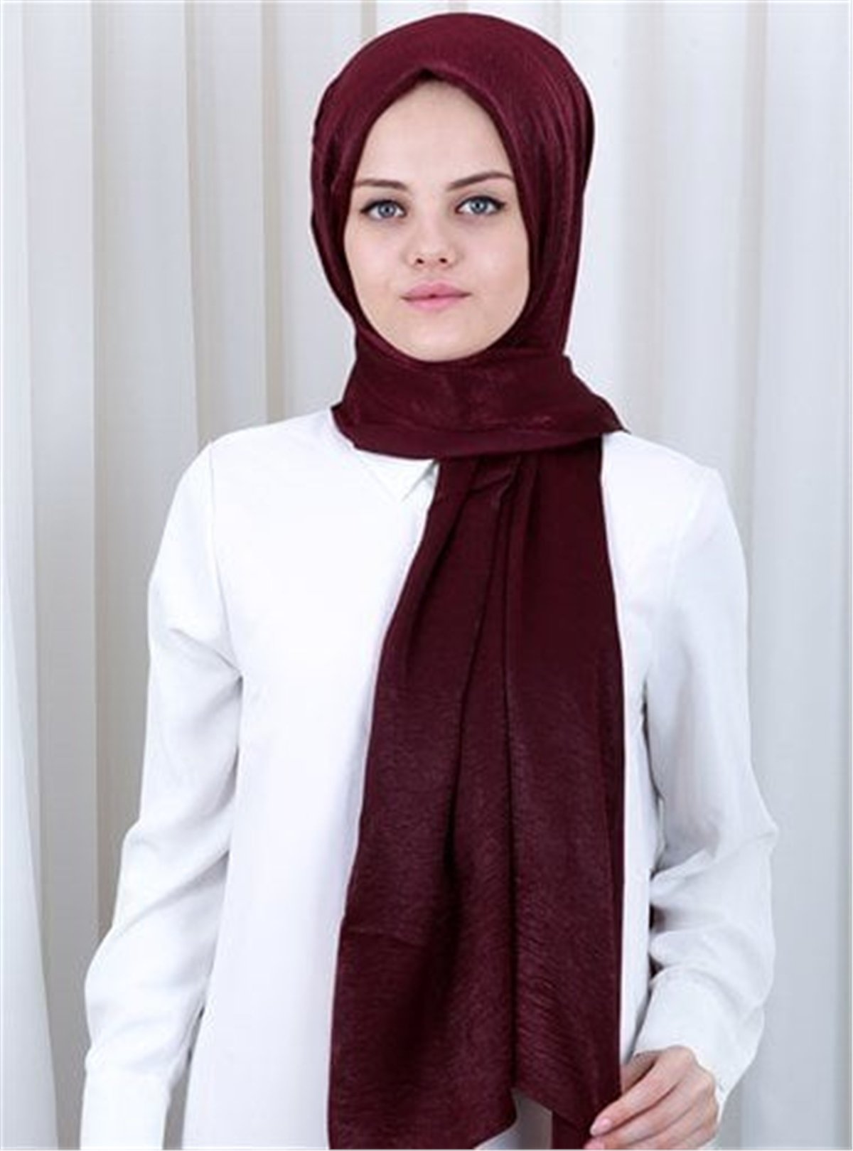 Silk Home Bambu İpeği Şal - Mürdüm